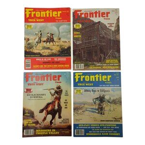Frontier Times 4 Magazine Lot Jan Mar May July 1978 Editions Western Publication